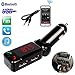 Produktbild REALMAX® Bluetooth MP3-Player FM-Transmitter Freisprecheinrichtung mit Dual-USB-Anschluss Ladegerät für iPhone HTC Samsung Blackberry Sony Nokia LG (Schwarz)