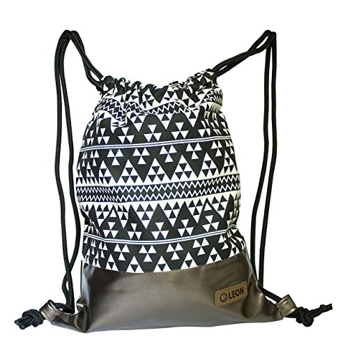 Tasche Turnbeutel Rucksack Sportbeutel Gymbag von Leon