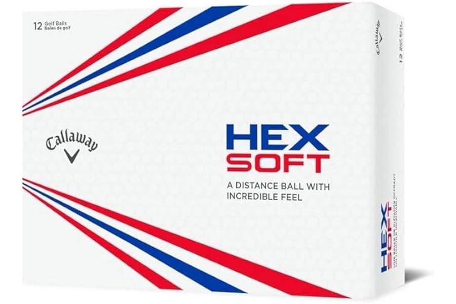 Callaway Golf HEX Soft Golf Balls (12 and 24 Ball Pack)