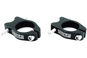 Vincita Rack Mount Seatpost Clamp - for Bike Without Rear - Suitable with Seatpost Diameter 27.2 mm (Seatpost Tube 31.8 mm) - Lightweight -Mountain, Road, Folding Bicycle.