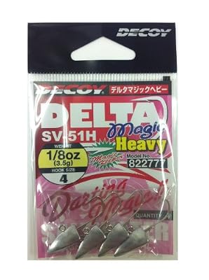Decoy TETE PLOMBEE DECOY SV 51 DELTA MAGIC Modèle: N°4 - 3.50G