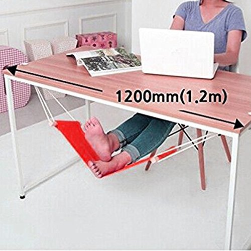 Qiorange Fußablage Hängesessel für Büro Schreibtisch Hängematte - 3