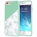 Produktbild iPhone 6 6S Marmor Fall, True Color® [Stone Textur Collection] Slim Hybrid Hard Back + weich TPU Bumper Schutz Langlebig [True Schützen Serie] iPhone 6/6S 11,9 cm