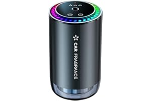 HpLive Humidificador inteligente para coche, purificador de aire con difusor de aroma de 3 niveles, proyección de cielo estrellado, difusor de aroma de 500 mAh