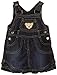 Steiff Baby Girls 0006845 Latzrock Skirt, Blue (dark Blue Denim), 0-3 Months (Manufacturer size: 62)