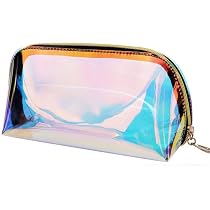 TAVISH Cosmetic Bag for Women Girls Zipper Pouch Makeup Organizer ...