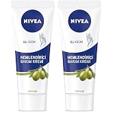NIVEA El Kremi Zeytinyağlı Nemlendirici Bakım Kremi (75 ml) 2li paket