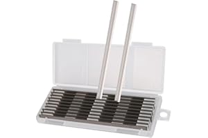 ETRADEMART Reversible Electric Planer Blades 82mm, Durable Stainless Steel Planer Blades with Two Cutting Edges, Precision Ground HSS for Makita, Bosch, Hitachi, Professional & DIY Woodworking (10)