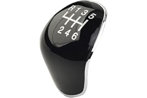 PUUPAA 6 Speed Gear Shift Knob Cap Cover Insert Replacement for Ford Focus Fiesta for Kuga Mondeo C-max