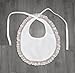 Heritage 'Yvette' SILK Bib Ivory One Size