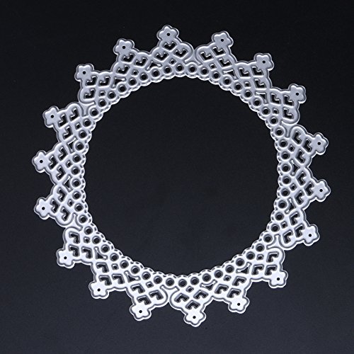 Amazingdeal365 3 X Flower Metall Form Schablonen Schneiden DIY Dekor Sammelalbum Karten Buchzeichen Lesezeichen als Geschenk für Freunde Geburtstag Kinder,Kindergarten Hobby Schule Handarbeit Unterricht usw. Ein tolles Geschenk! - 5