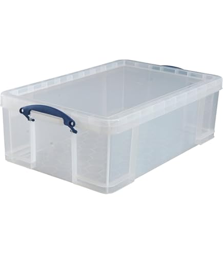 Really Useful Boxes 50l Box Transparent à Prix