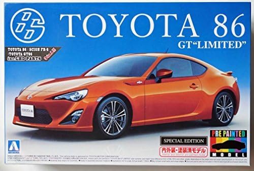 Aoshima 1/24 pre-paint Model Series SP Toyota 86 GT Limited 2012 model (Orange Metallic)