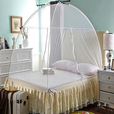 HISTON Mongolian Package Mosquito Nets Free to Installation, purple