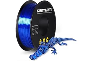 GIANTARM Filament PLA 1.75mm Silk Royal Blue, 3D Printer PLA Filament 1kg Spool…