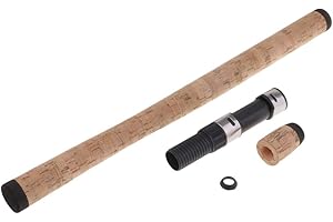 T TOOYFUL Poignée de Canne à Poignée en Liège Composite et Pièces de Rechange de Siège de Moulinet pour La Construction de Cannes à