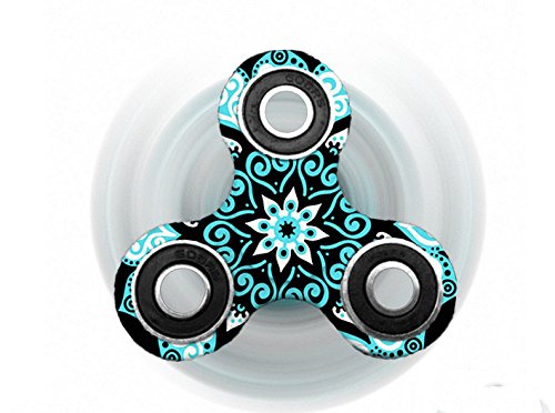 KOTiger Grüne Mandala Hand Fidget Spinner Spielzeug für Kinder Adult Stress Reduzieren Aufmerksamkeit Töten Zeit