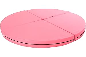 M-POLE Tapis de danse de piscine pliable rond Ø 10 cm, diamètre 120/150/160 cm, tapis de sol antidérapant avec ouverture pour barre de danse pole, tapis de protection carré, tapis de chute, accessoires de