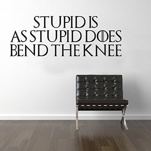 Game of Thrones wall sticker Forrest Gump Art Sticker Vinyl Transfer Decal 1580 x 570mm