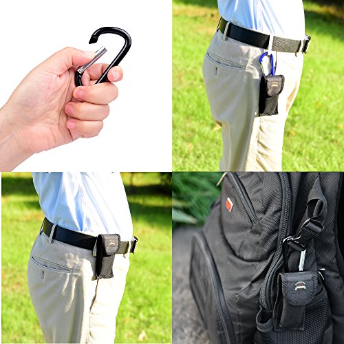 OUTDOOR FREAKZ Outdoor Campingbesteck Klapp-Besteck aus Edelstahl mit Gürteltasche, das Original! - 5