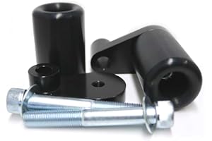 SHOGUN MOTORSPORTS Shogun Kawasaki Ninja 500 2024 NO Cut Black Frame Sliders Fits ABS & Non ABS Models - 750-4169 - Made in The USA