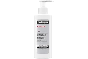 ‎NEUTROGENA Neutrogena Hand und Nagel Creme 150 ml, feuchtigkeitsspendende Handcreme mit 4-in-1 Pflege für schöne Hände und Nägel, schnell einziehende Hautpflege mit Panthenol und Glycerin im Handcreme Spender