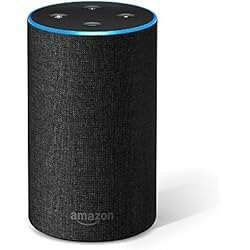 Amazon Echo (2. Gen.), Intelligenter Lautsprecher mit Alexa, Anthrazit Stoff