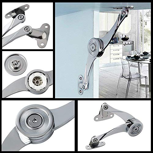 2 X BESTZY Bisagras de la ayuda Puertas Armario Muebles de la ventana