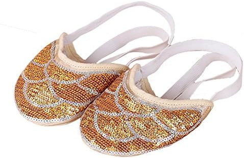 Adult Ballet Belly Dance Half Soles Shoes Fitness Practice Insoles Neutral Toe Pad Pack Of 2 . 6 . S
