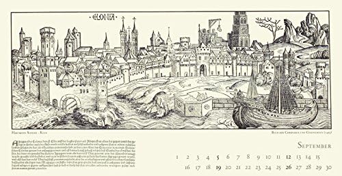 Hartmann Schedel Koeln (Colonia) – The Mortal Instruments and Stories, 1493 Art Print Poster No frame