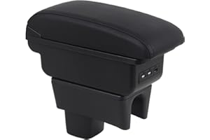 OYHCM Auto Bracciolo Compatible with Swift 2005-2020 Bracciolo Console Centrale Poggiabraccio Braccio vano Portaoggetti Doppio Spazio di Archiviazione