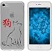 Produktbild PhoneNatic Case für Apple iPhone 7 Silikon-Hülle Tierkreis Chinesisch M11 Case iPhone 7 Tasche + 2 Schutzfolien