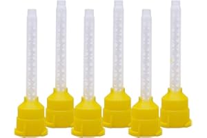 Consejos de mezcla de impresión dental, YOUYA DENTAL 50pcs Consejos dentales intra orales para materiales de odontología Tubo de mezcla de goma