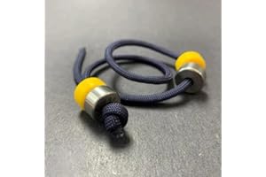 JP GAMES LTD Hydra Begleri: Stainless Steel and Yellow Delrin by Aroundsquare