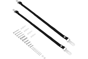 upain TV Safety Strap 2 Pieces Anti-Tip Furniture and TV Straps Universal Television Security Strap Wall Anchor for Proofing Flat Screen Television Dresser Bookcase Cabinets