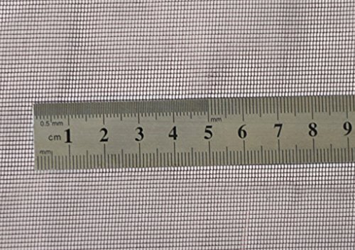 Luxus Fliegengitter Magnetvorhang für Türen aus Polyester mit Blumen Muster Moskitonetz Insektenschutz Türvorhang 90 x 210 CM (Kaffee) - 6