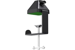 YOUSHARES Metal Table Mounting Clamp for Microphone Arm Stand Table Clamp, Fits for Desktop with Adjustable Interface Aperture