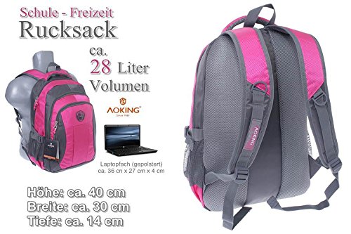 % SONDERPOSTEN % AKTIONSWARE % Alltag Schule Sport Rucksack Tablet Laptop Rucksack Reise Rucksack Schulrucksack - 4