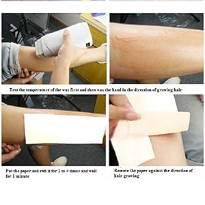 Depilatory Roll on Wax Heater Roller Waxing Hot Cartridge Hair Removal Warmer - Image 4