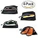 Produktbild Dricar Schuhtasche 4er Set, wasserfeste Schuhbeutel Schmutzabweisender Schuhsack für den Transport von Schuhen auf Reise, Schwarz