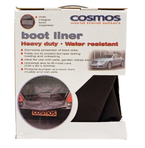 Preisvergleich Produktbild Cosmos 92612 Kofferraummatte, Medium, wasserfest, Grau