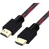 SHULIANCABLE Cavo HDMI, Cavo HDMI Alta Velocità con Ethernet,Supporta HD1080p 3D HDR ARC CEC, Cavetto HDMI Compatibile PS3, X
