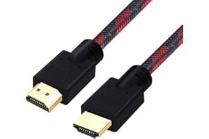 SHULIANCABLE Câble HDMI, Ultra HD Cordon HDMI Haute Vitesse par Ethernet Supporte 3D HDR Retour Audio Compatible avec PS3/4, Xbox Series X, Blu-Ray, TV (10m Noir)