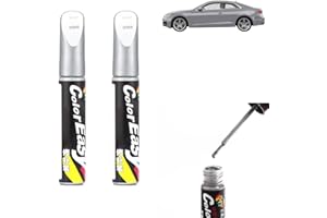 SEGMINISMART Auto Lackstift Lackreparaturstift,Auto Reparatur Lack Auto Pinsel,Auto Kratzer Reparatur Stift,Autokratzer Reparaturmittel Autolack Reparatur für Autos Reparaturwerkzeug,Lack Reparatur,2pc,Silber