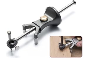 ‎HANCANER Holz-Anreißwerkzeug Hancaner Anreißwerkzeug Holzbearbeitung Linear Arc Dual-Zweck Scriber Parallel Line Drawing Tool Multifunktionale DIY Holzbearbeitung Scribe Tools