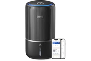 Philips Oczyszczacz i nawilżacz powietrza 2 w 1 z serii 3400, HEPA NanoProtect + filtr z aktywnym węglem, higieniczne nawilżanie 650 ml/h, CADR 300 m³/h dla 78 m² (AC3421/13)