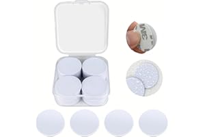 ELEBINKE 50Pcs NFC Tags, NTAG215 NFC Tags Blanko Weiß Karte NFC Stickers NFC Münzkarten Kompatibel mit TagMo and Amiibo with Adhesive Back for Easy Fixing and Storage Box