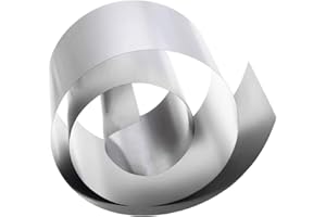 LOKIH Chapa De Acero Inoxidable Lámina De Acero Inoxidable Artesanía del Metal 0.5mmx100mmx1000mm