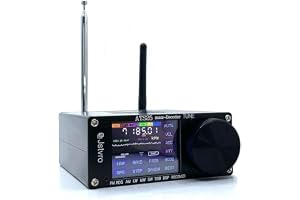 Radio Receiver, 2.4" ATS25Max Decoder SI4732 Full Band Radio för DSP FM LW MW SW SSB Touch Screen Receiver with Aluminum Alloy