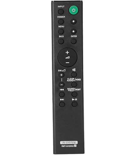 RMT-AH301U Telecomando Di Ricambio Per Sony Soundbar HT-MT300, HT-MT301 E Serie SA-MT300 - Sensore Infrarossi